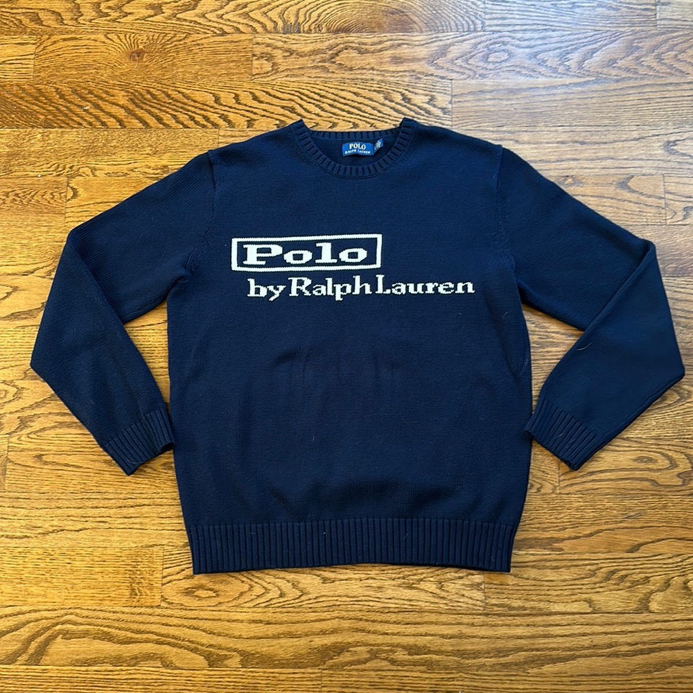 Polo by Ralph Lauren Mens large crewneck sweater NWOT